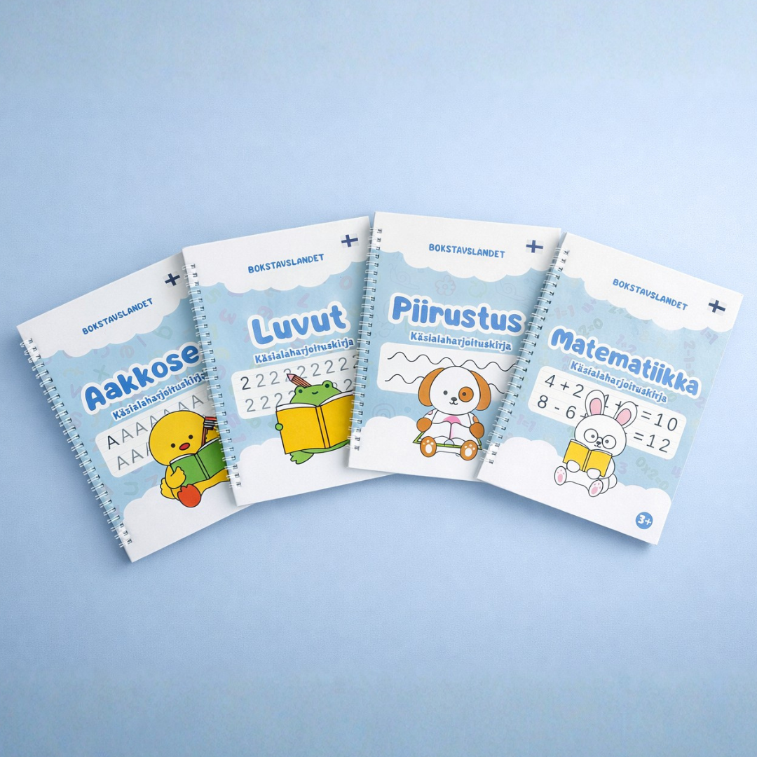 Bokstavslandet - Taianomainen käsialaharjoitussetti