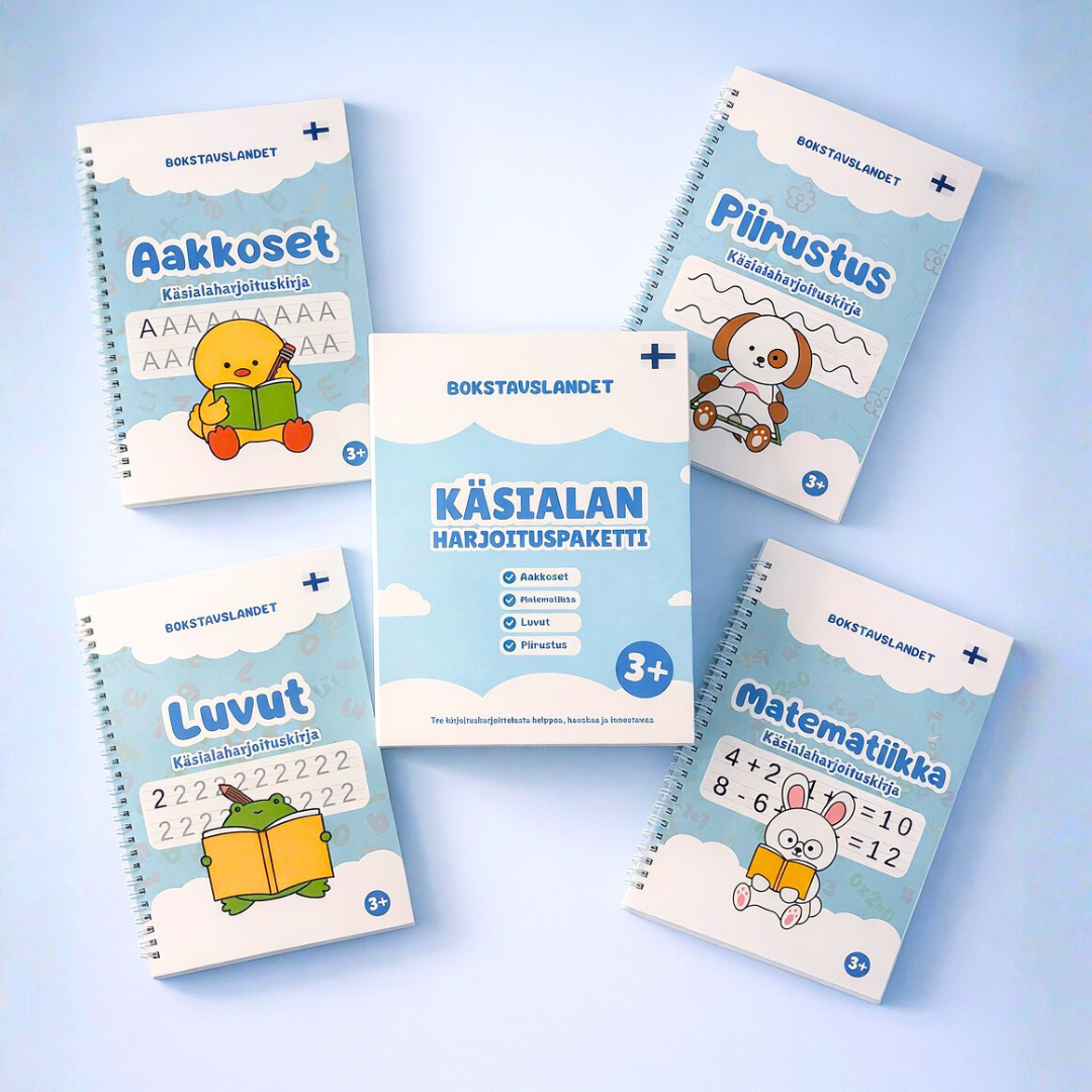 Bokstavslandet - Taianomainen käsialaharjoitussetti