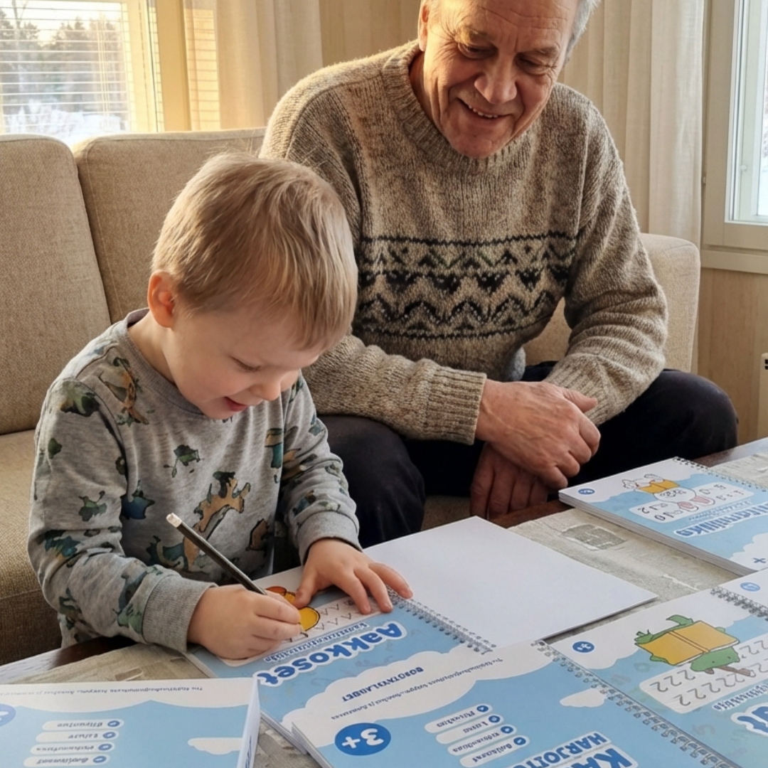 Bokstavslandet - Taianomainen käsialaharjoitussetti