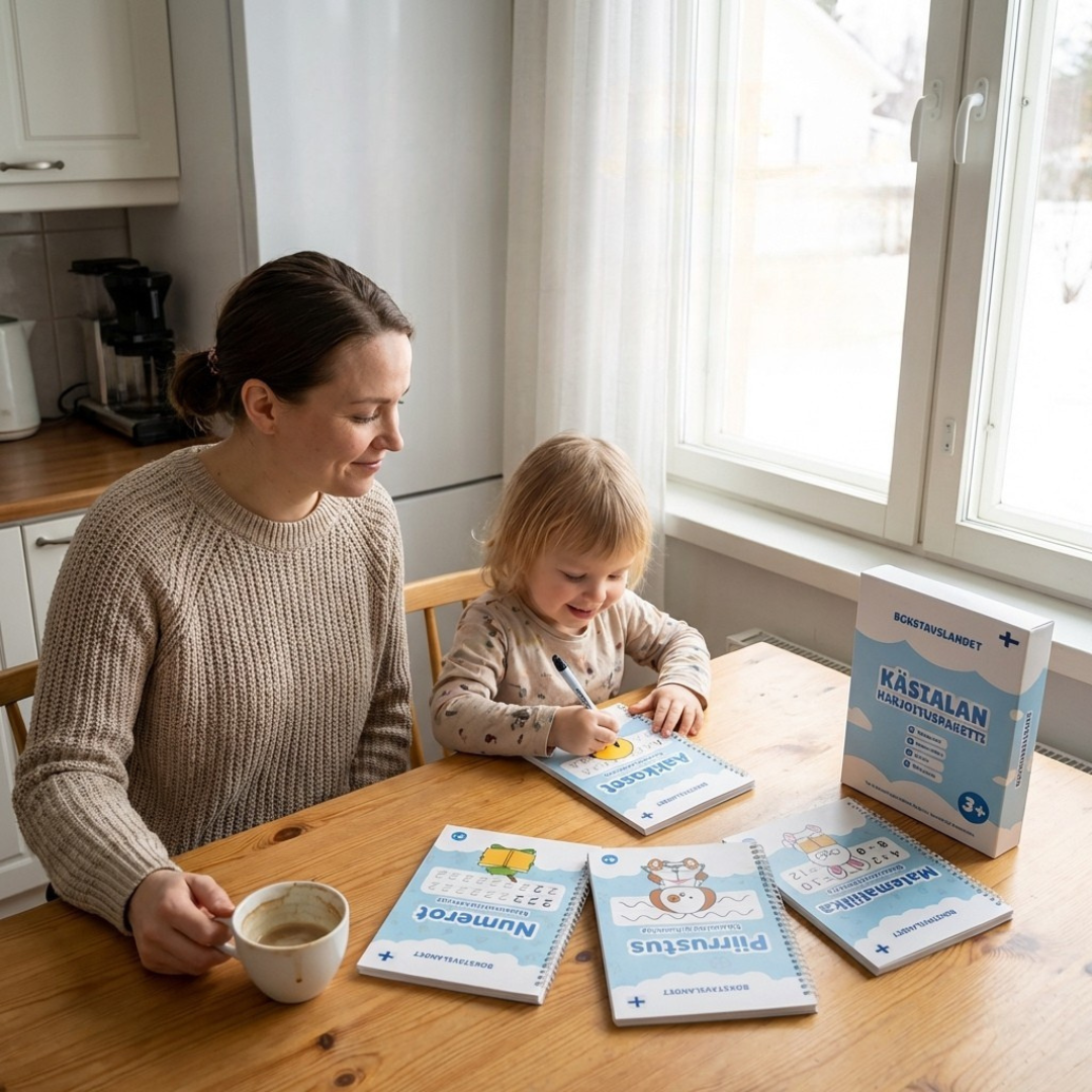 Bokstavslandet - Taianomainen käsialaharjoitussetti