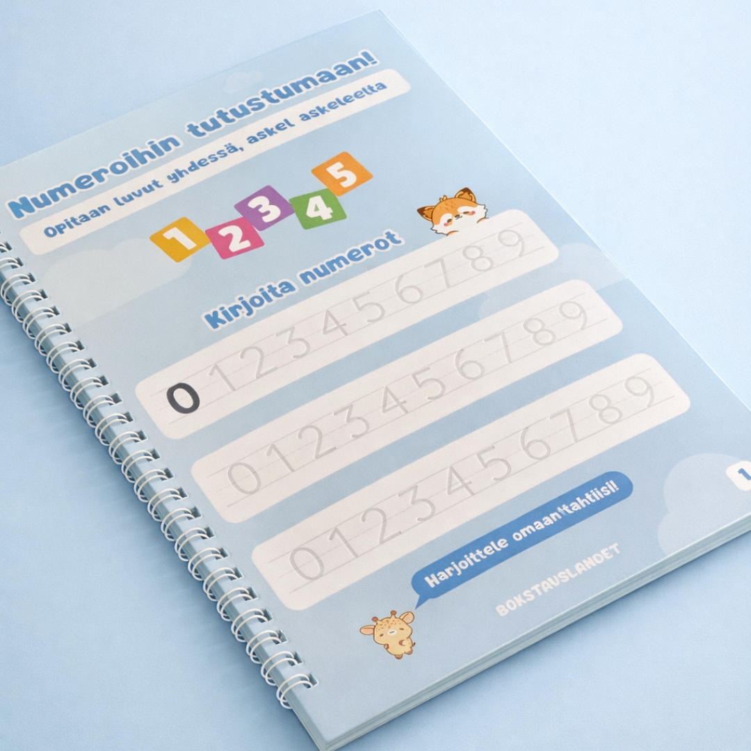 Bokstavslandet - Taianomainen käsialaharjoitussetti